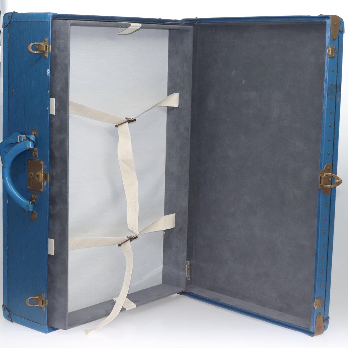 LOUIS VUITTON Epi Alzer 75 Trunk Blue LV 107773A