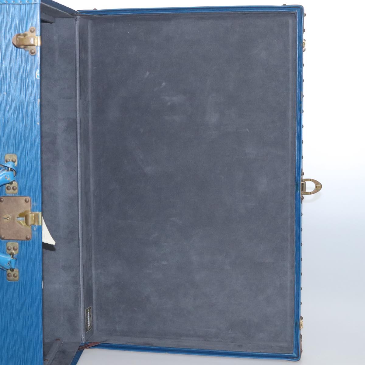 LOUIS VUITTON Epi Alzer 75 Trunk Blue LV 107773A