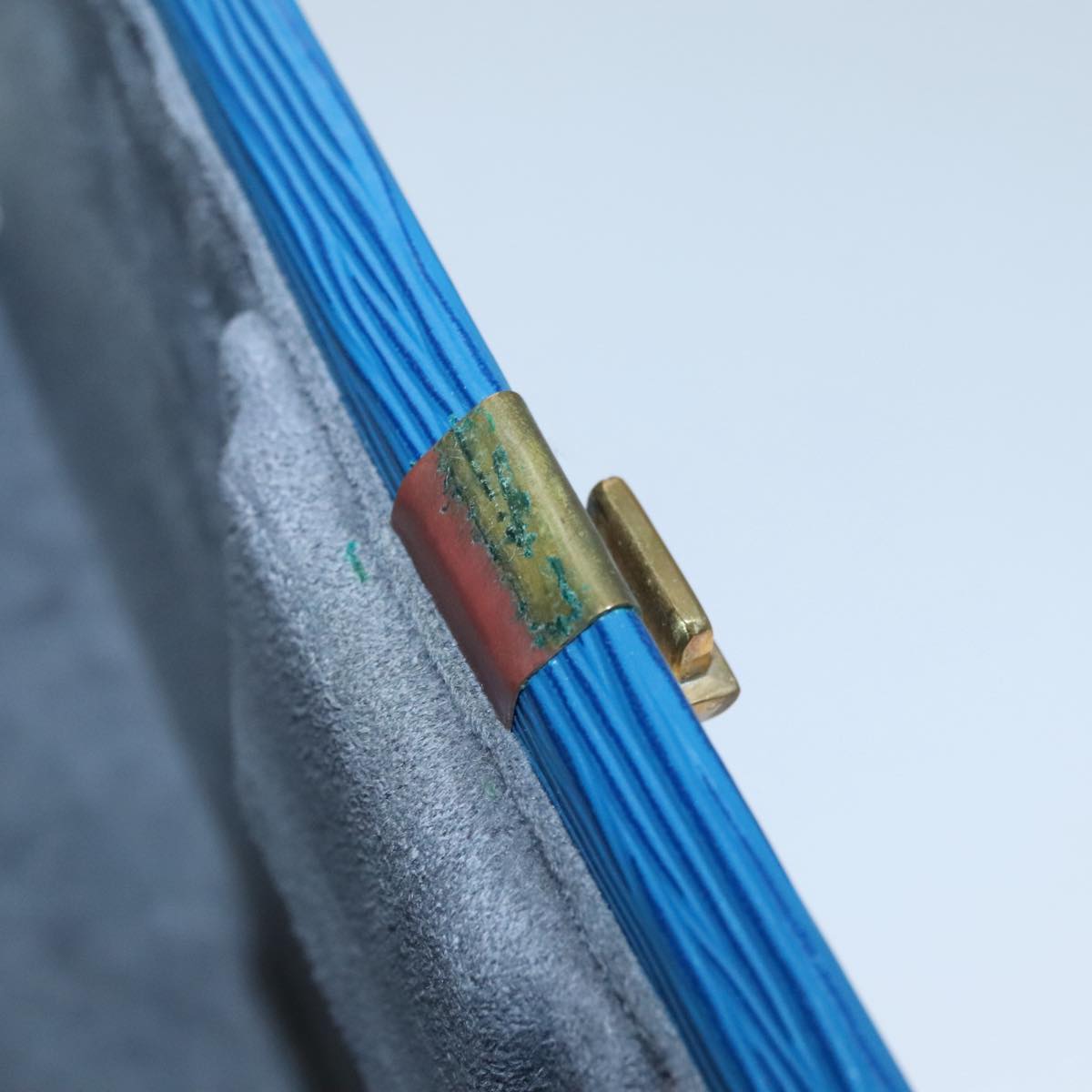 LOUIS VUITTON Epi Alzer 75 Trunk Blue LV 107773A