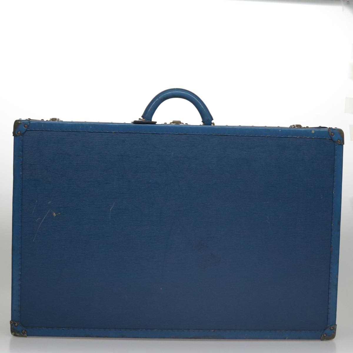 LOUIS VUITTON Epi Alzer 75 Trunk Blue LV 107773A