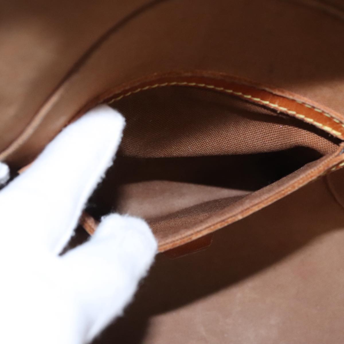 LOUIS VUITTON Monogram Ellipse MM Hand Bag M51126 LV 107810