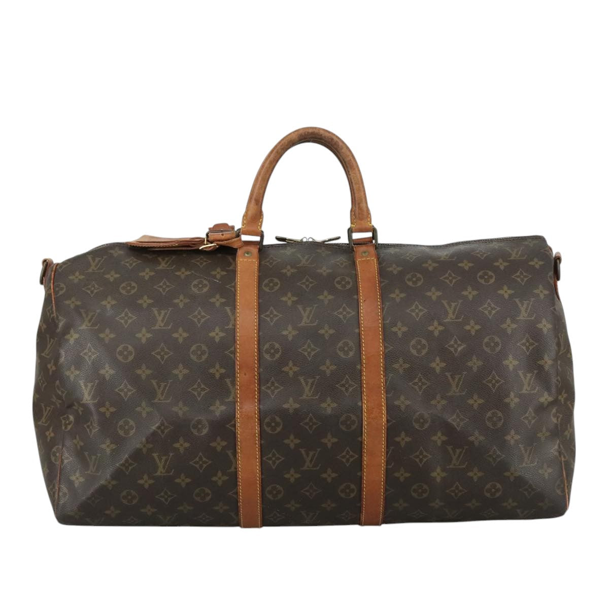 LOUIS VUITTON Monogram Keepall Bandouliere55 Boston Bag M41414 LV 107816