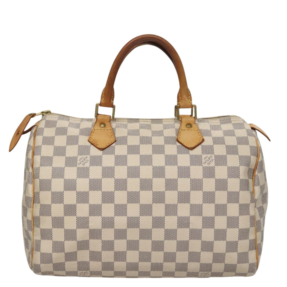 LOUIS VUITTON Damier Azur Speedy 30 Hand Bag N41533 LV 107832