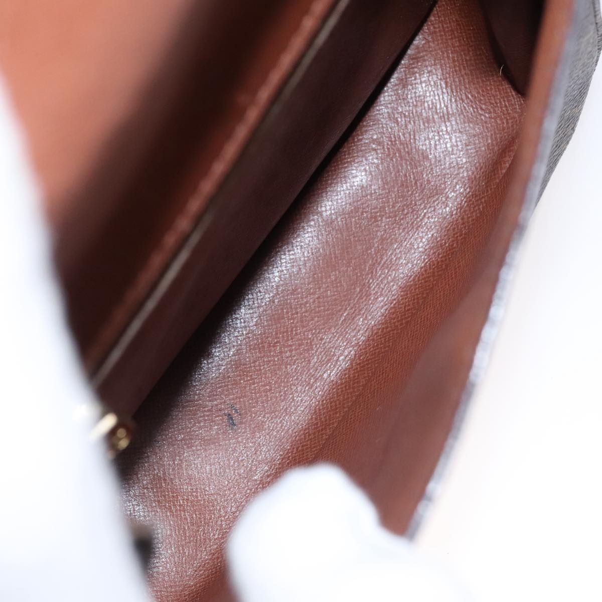 LOUIS VUITTON Monogram Saint Cloud MM Shoulder Bag M51243 LV 107843