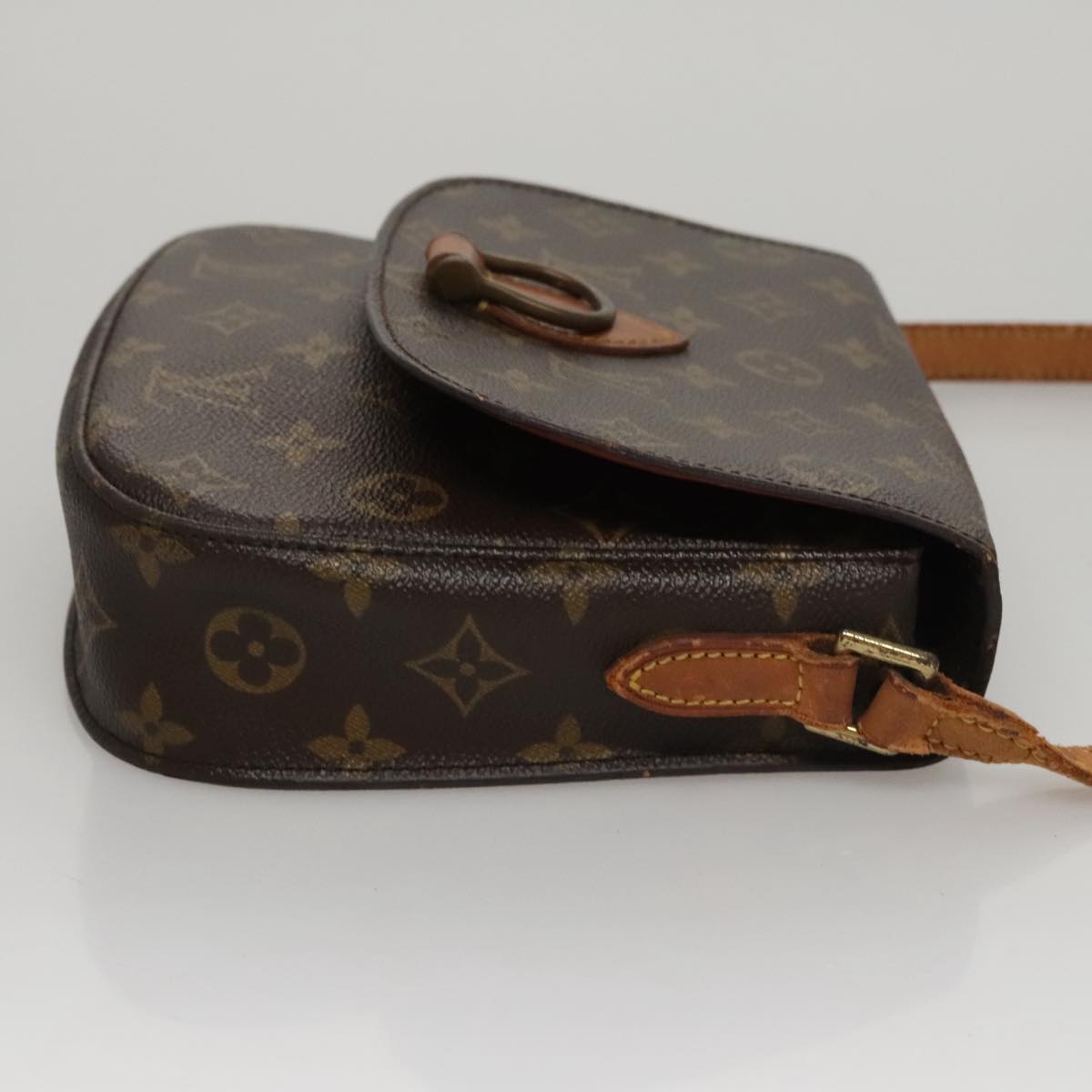 LOUIS VUITTON Monogram Saint Cloud MM Shoulder Bag M51243 LV 107843