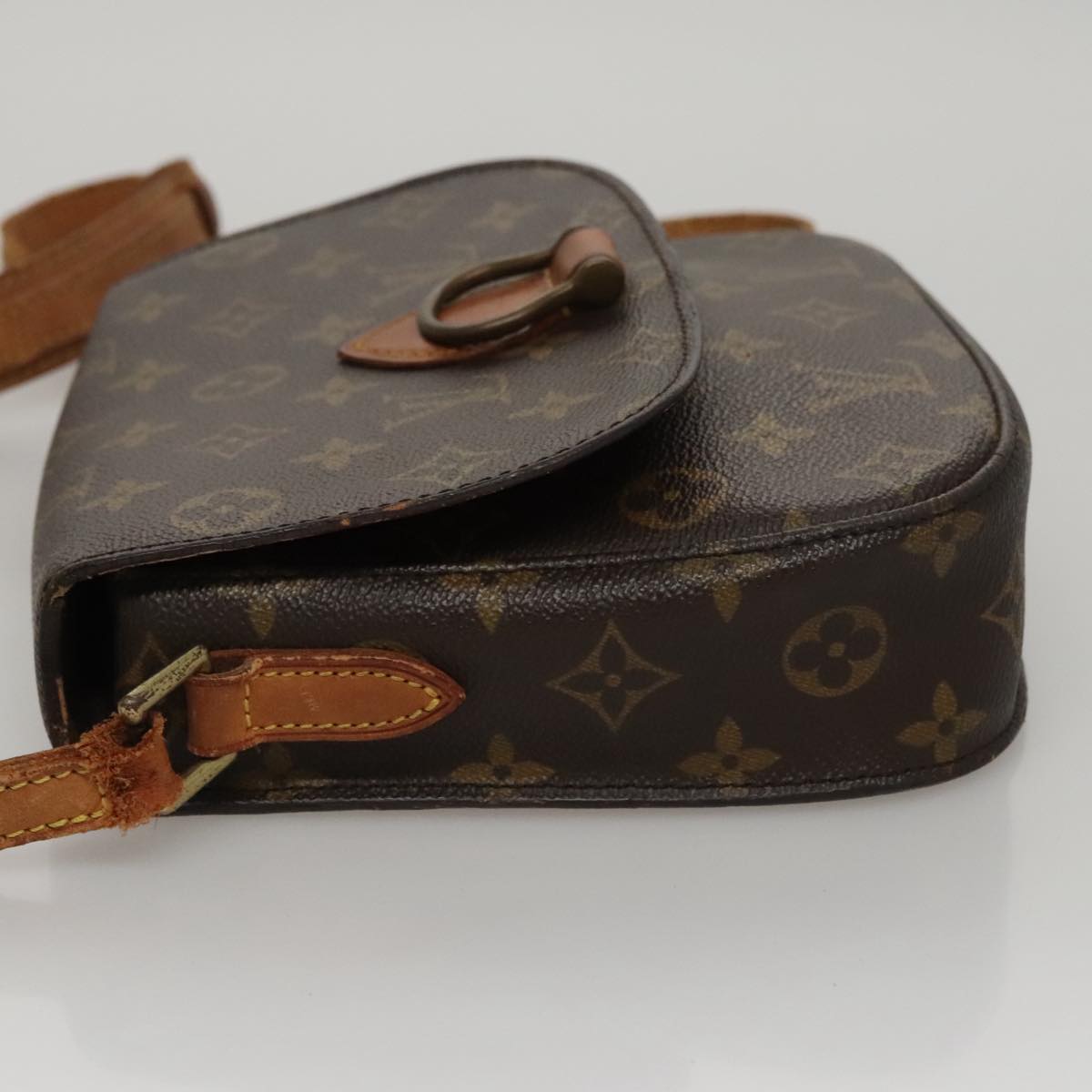 LOUIS VUITTON Monogram Saint Cloud MM Shoulder Bag M51243 LV 107843