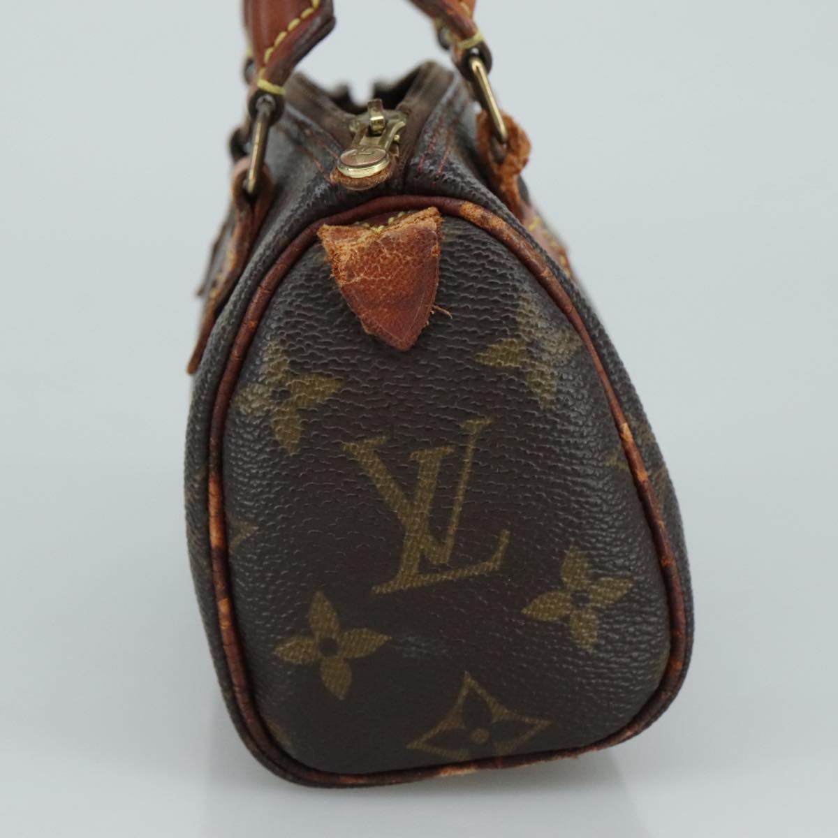 LOUIS VUITTON Monogram Mini Speedy Hand Bag M41534 LV 107852
