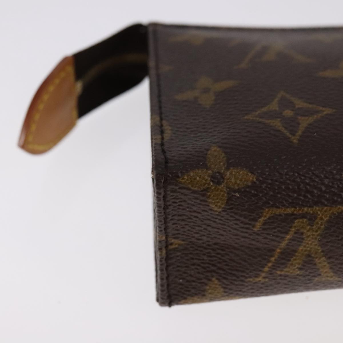 LOUIS VUITTON Monogram Poche Toilette 15 Pouch M47546 LV 107853