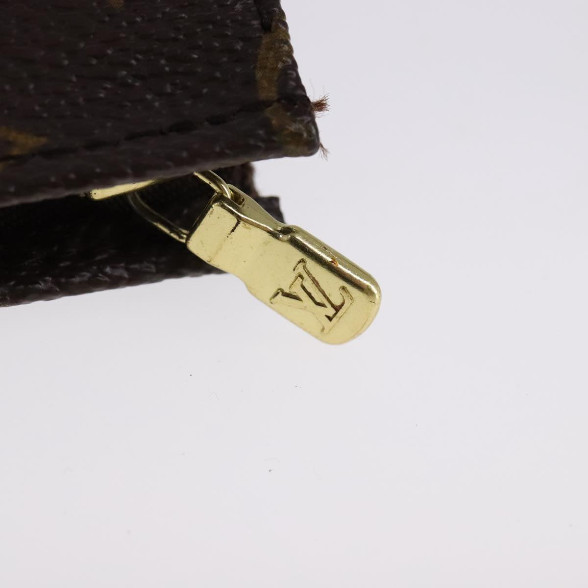 LOUIS VUITTON Monogram Poche Toilette 15 Pouch M47546 LV 107853