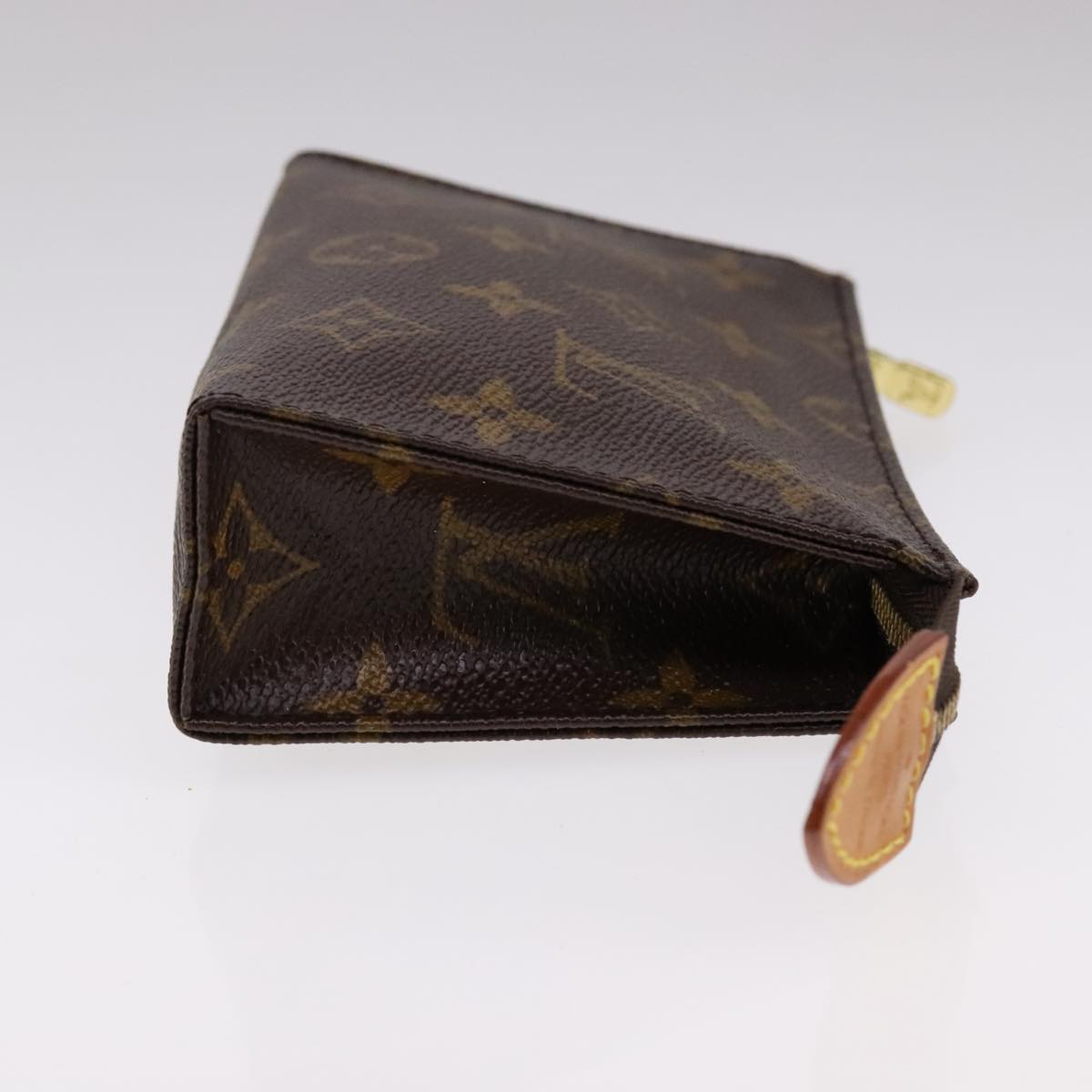 LOUIS VUITTON Monogram Poche Toilette 15 Pouch M47546 LV 107853