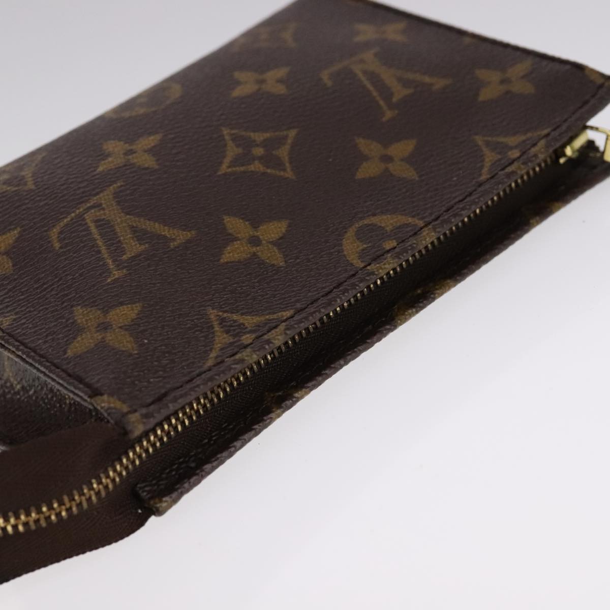 LOUIS VUITTON Monogram Poche Toilette 15 Pouch M47546 LV 107853