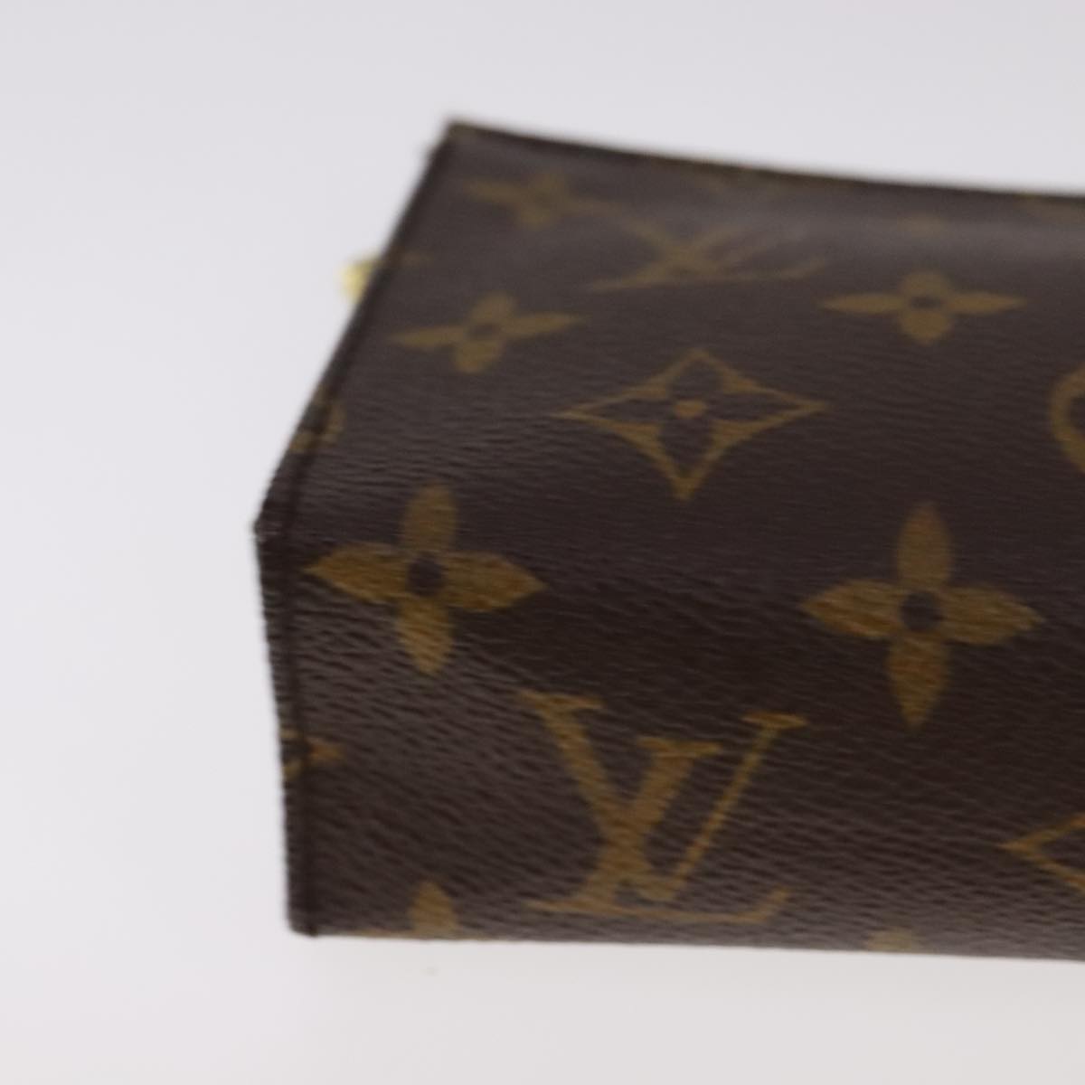LOUIS VUITTON Monogram Poche Toilette 15 Pouch M47546 LV 107853