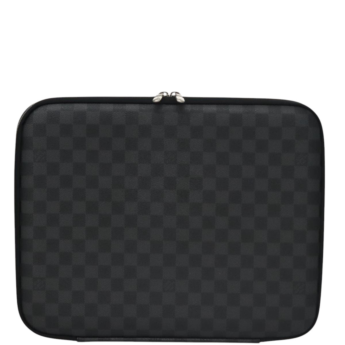 LOUIS VUITTON Damier Graphite Computer Sleeve MM PC Case N58031 LV 107854