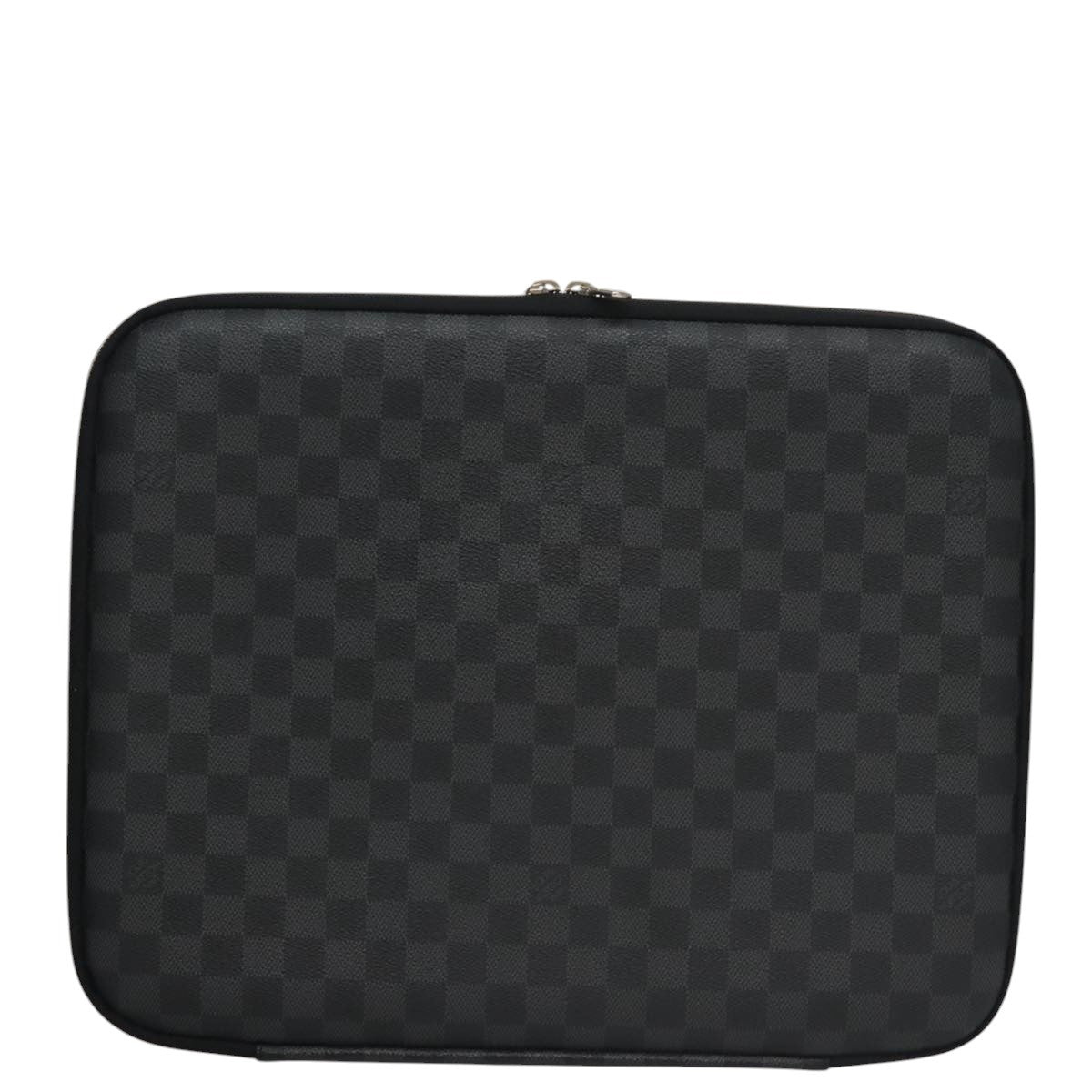 LOUIS VUITTON Damier Graphite Computer Sleeve MM PC Case N58031 LV 107854