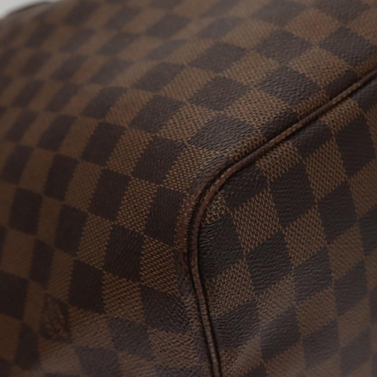 LOUIS VUITTON Damier Ebene Neverfull GM Tote Bag N51106 LV 107855