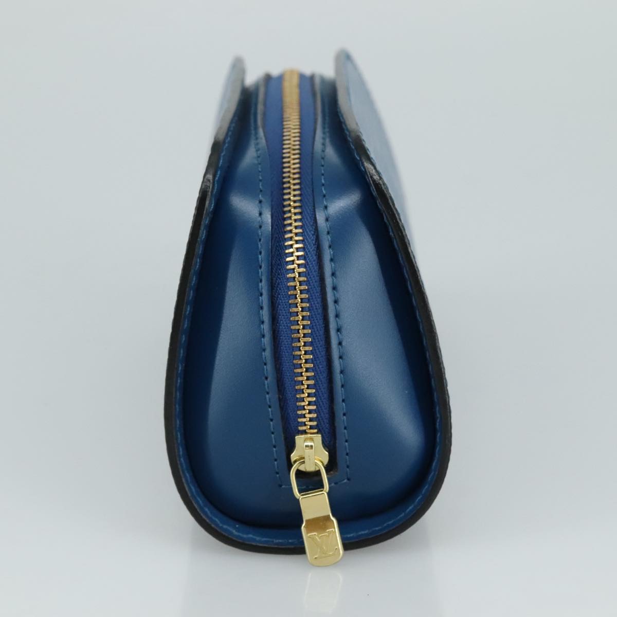 LOUIS VUITTON Epi Dauphine PM Pouch Blue M48445 LV 107857