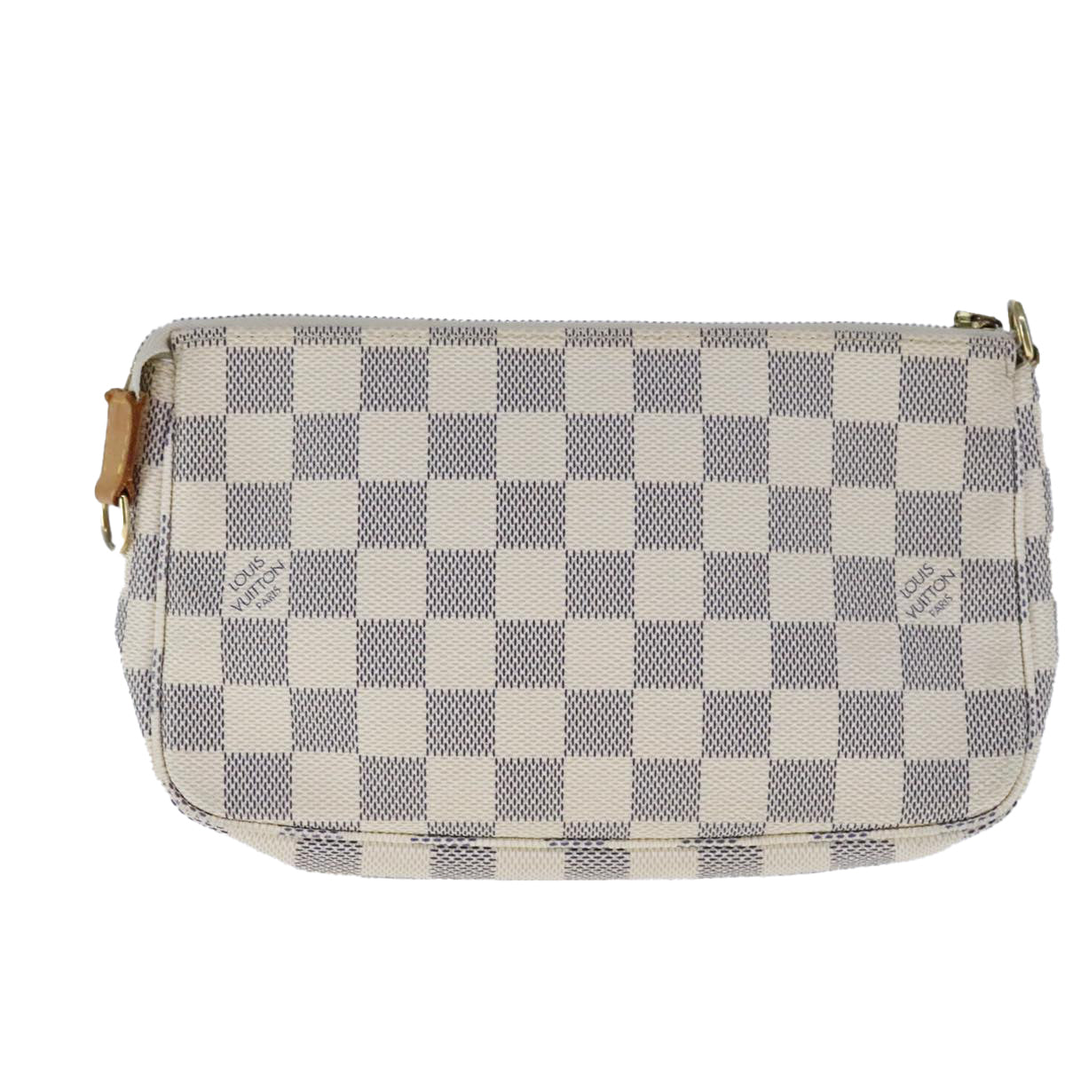 LOUIS VUITTON Damier Azur Pochette Accessoires Pouch N51986 LV 107859