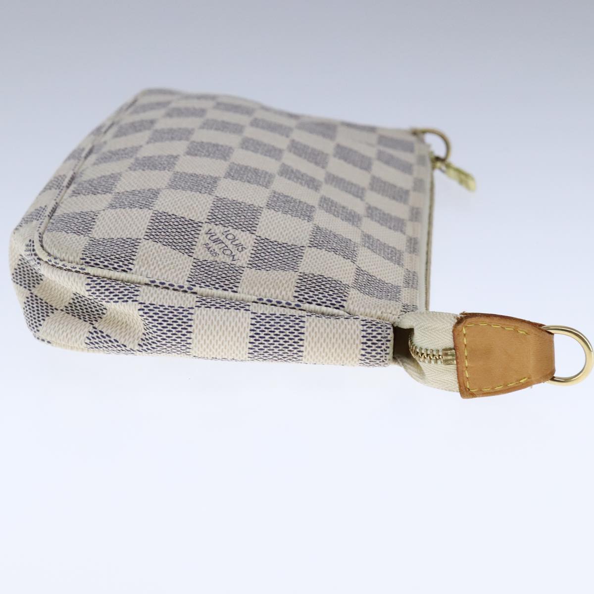 LOUIS VUITTON Damier Azur Pochette Accessoires Pouch N51986 LV 107859