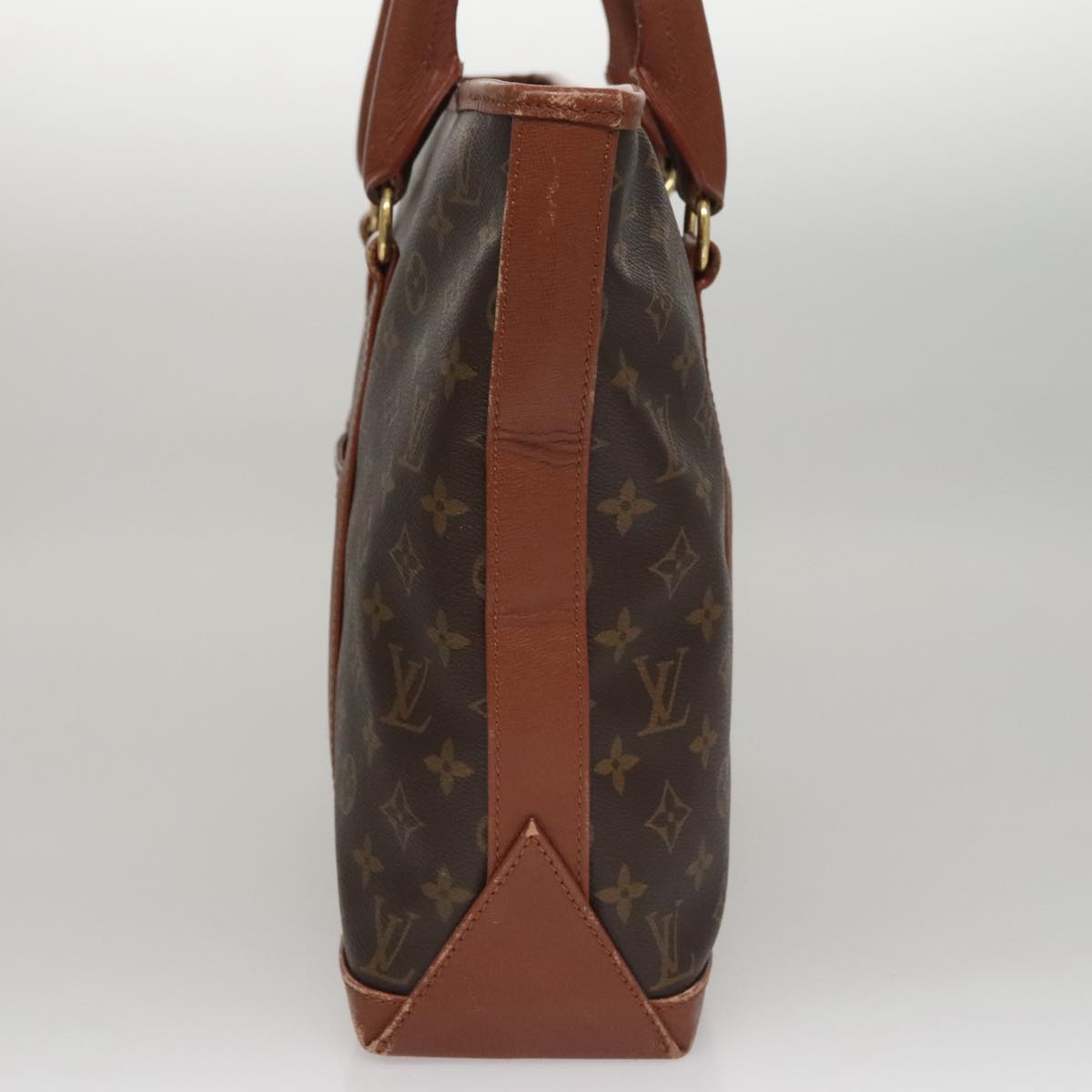 LOUIS VUITTON Monogram Sac Weekend PM Tote Bag M42425 LV 107875