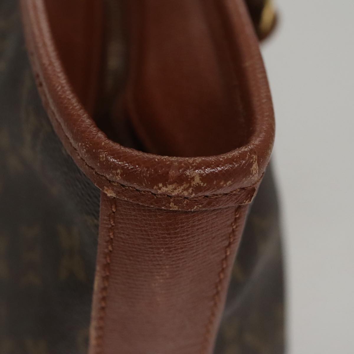 LOUIS VUITTON Monogram Sac Weekend PM Tote Bag M42425 LV 107875