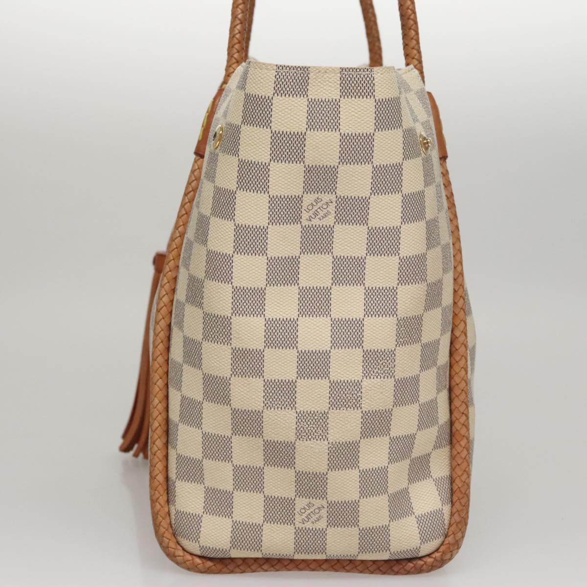 LOUIS VUITTON Damier Azur Propriano Tote Bag N44027 LV 107885