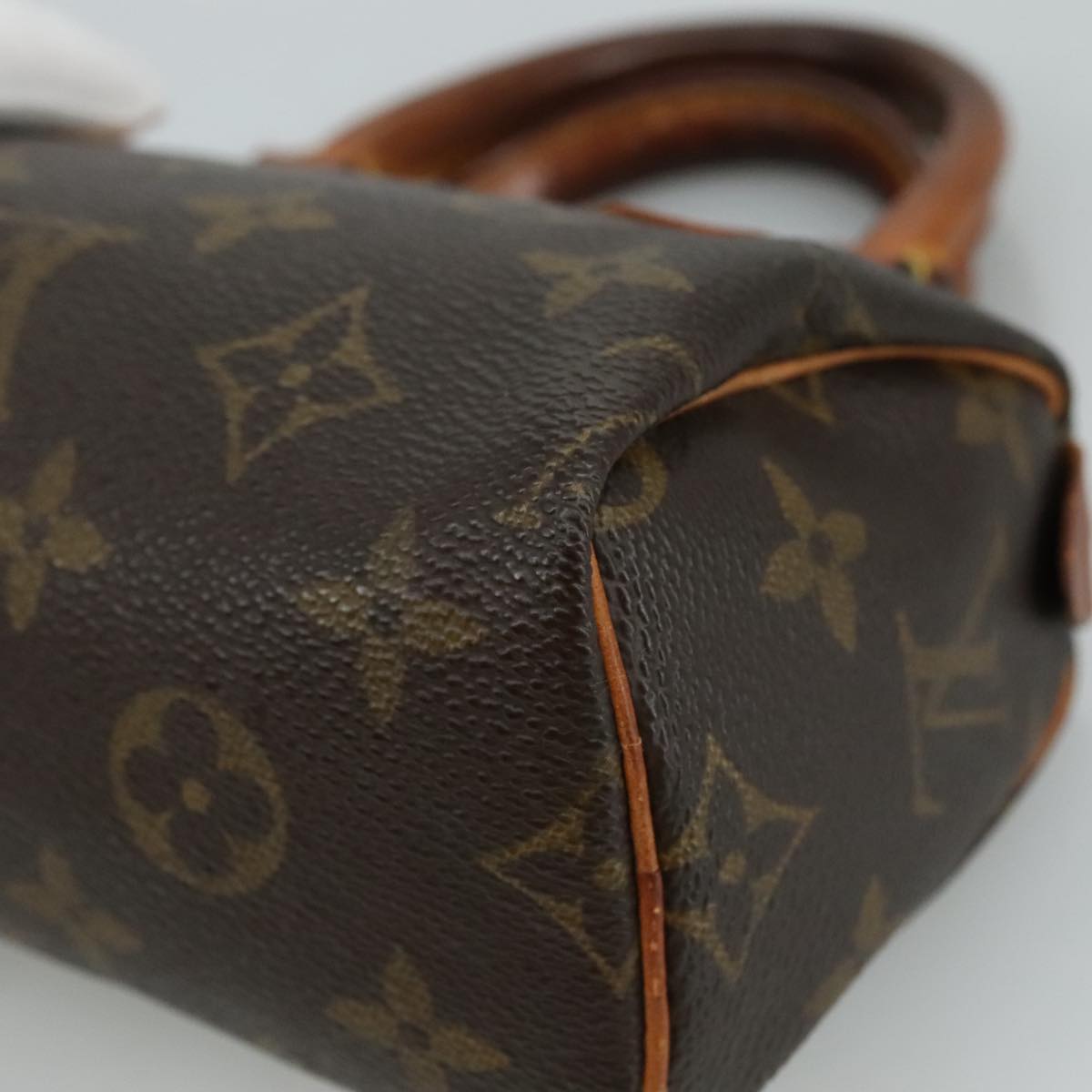 LOUIS VUITTON Monogram Mini Speedy Hand Bag M41534 LV 107886