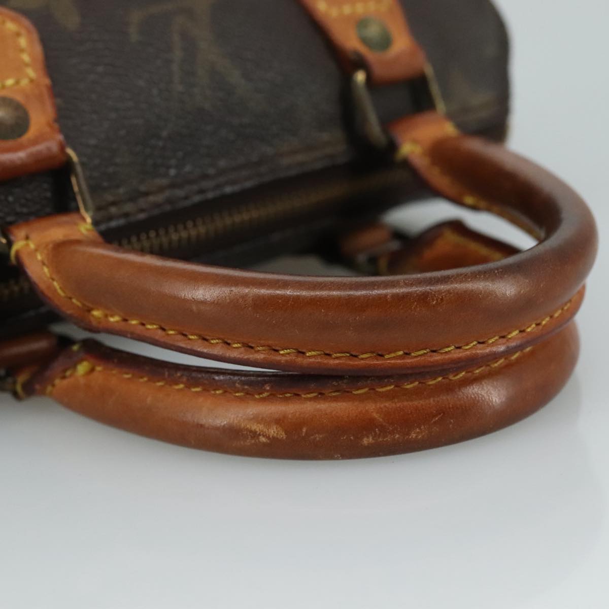 LOUIS VUITTON Monogram Mini Speedy Hand Bag M41534 LV 107886