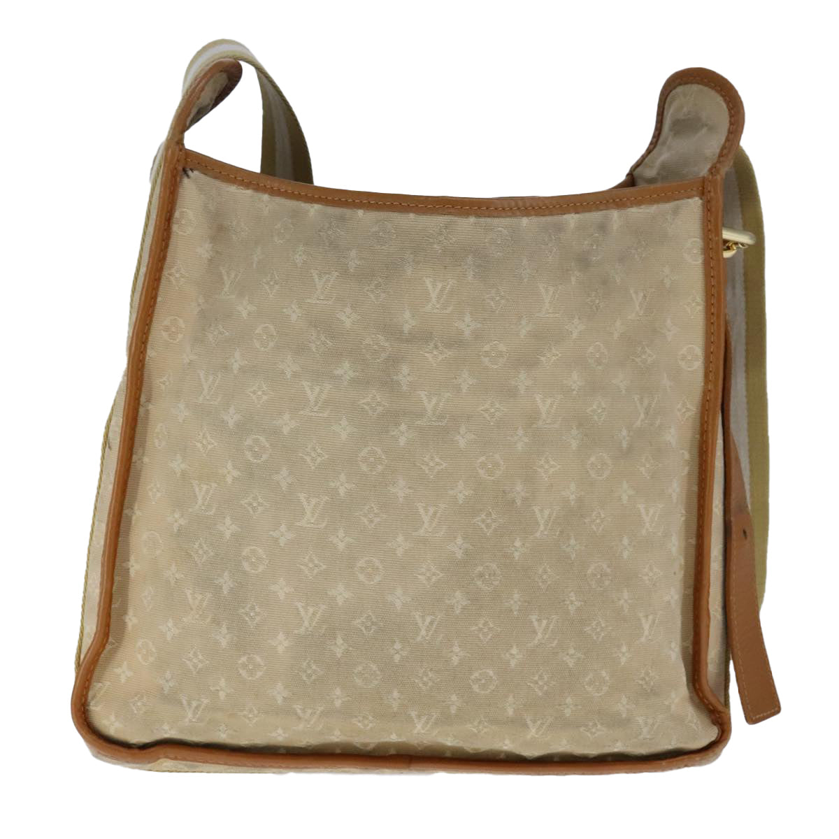 LOUIS VUITTON Monogram Mini Buzas Marie Kate Bag Beige M92323 LV 107898