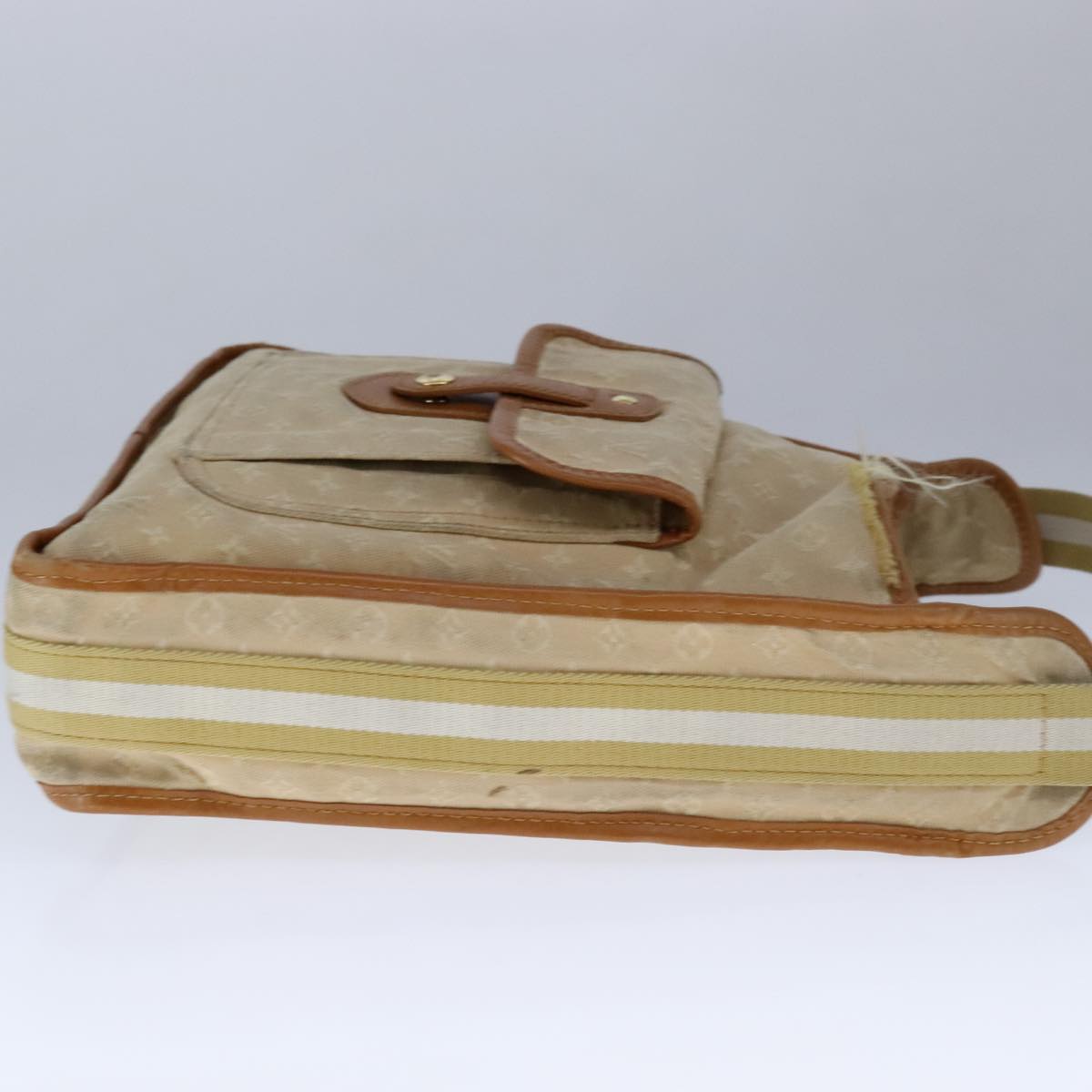 LOUIS VUITTON Monogram Mini Buzas Marie Kate Bag Beige M92323 LV 107898