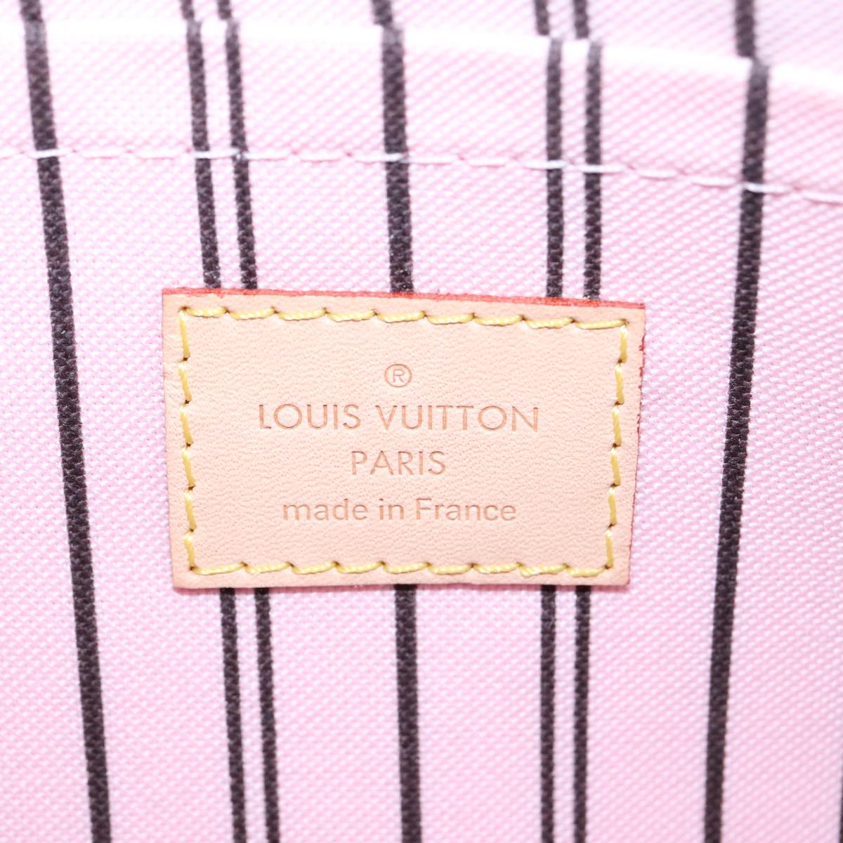 LOUIS VUITTON Monogram Neverfull MM Pouch Accessory Pouch LV 107913