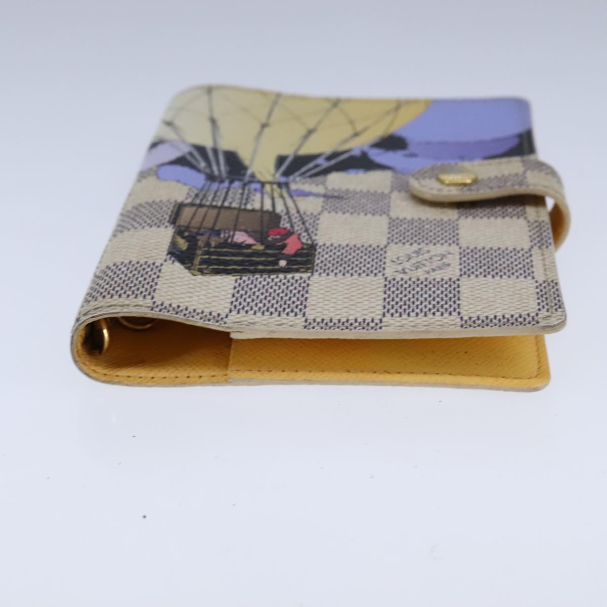 LOUIS VUITTON Damier Azur balloon Agenda PM Day Planner Cover R21129 107918