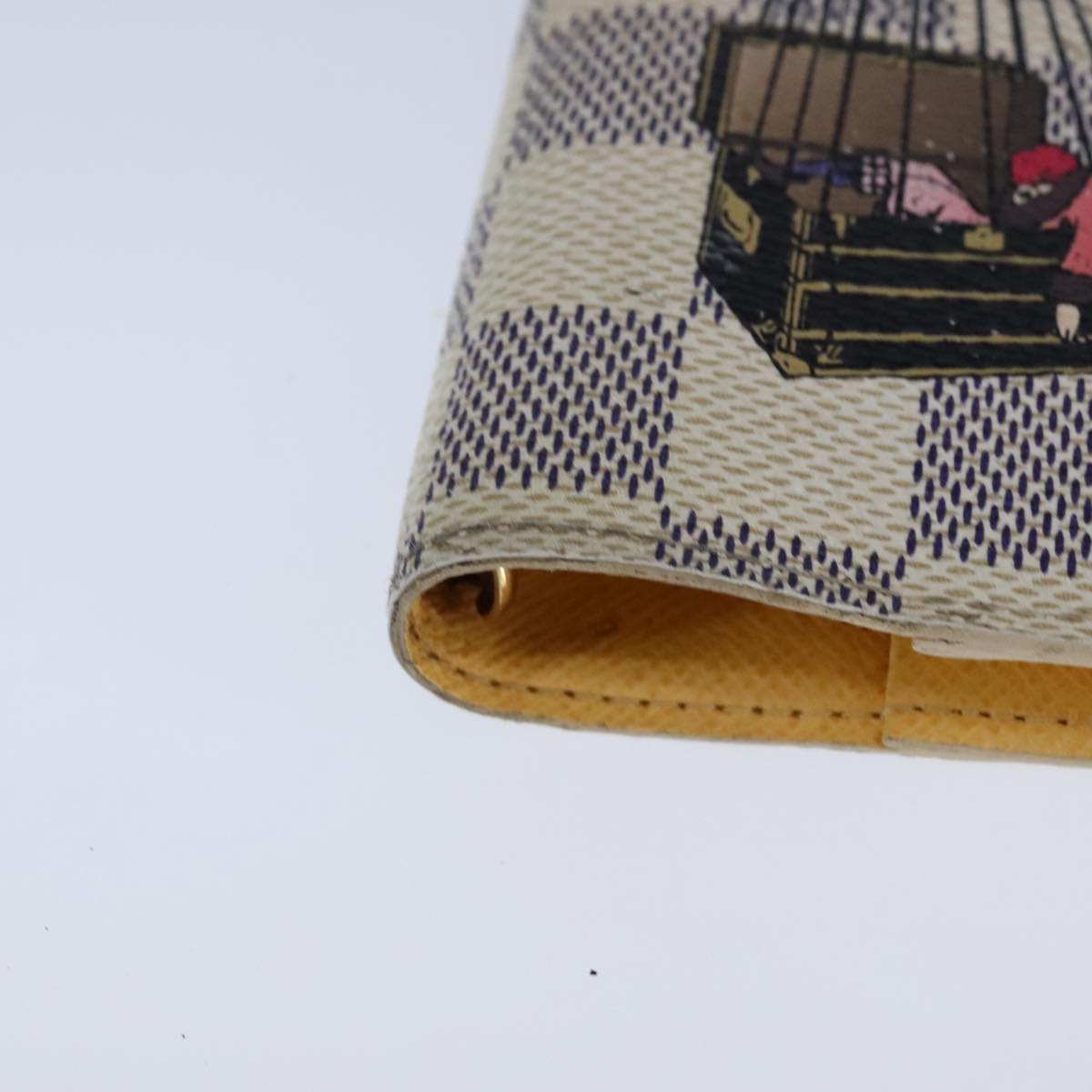 LOUIS VUITTON Damier Azur balloon Agenda PM Day Planner Cover R21129 107918