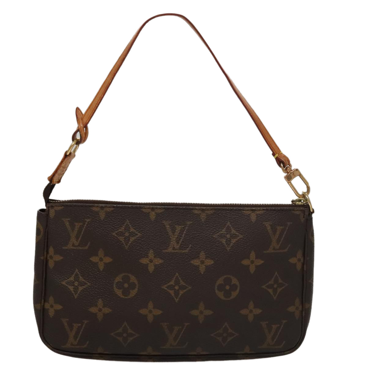 LOUIS VUITTON Monogram Pochette Accessoires Pouch M51980 LV 107919