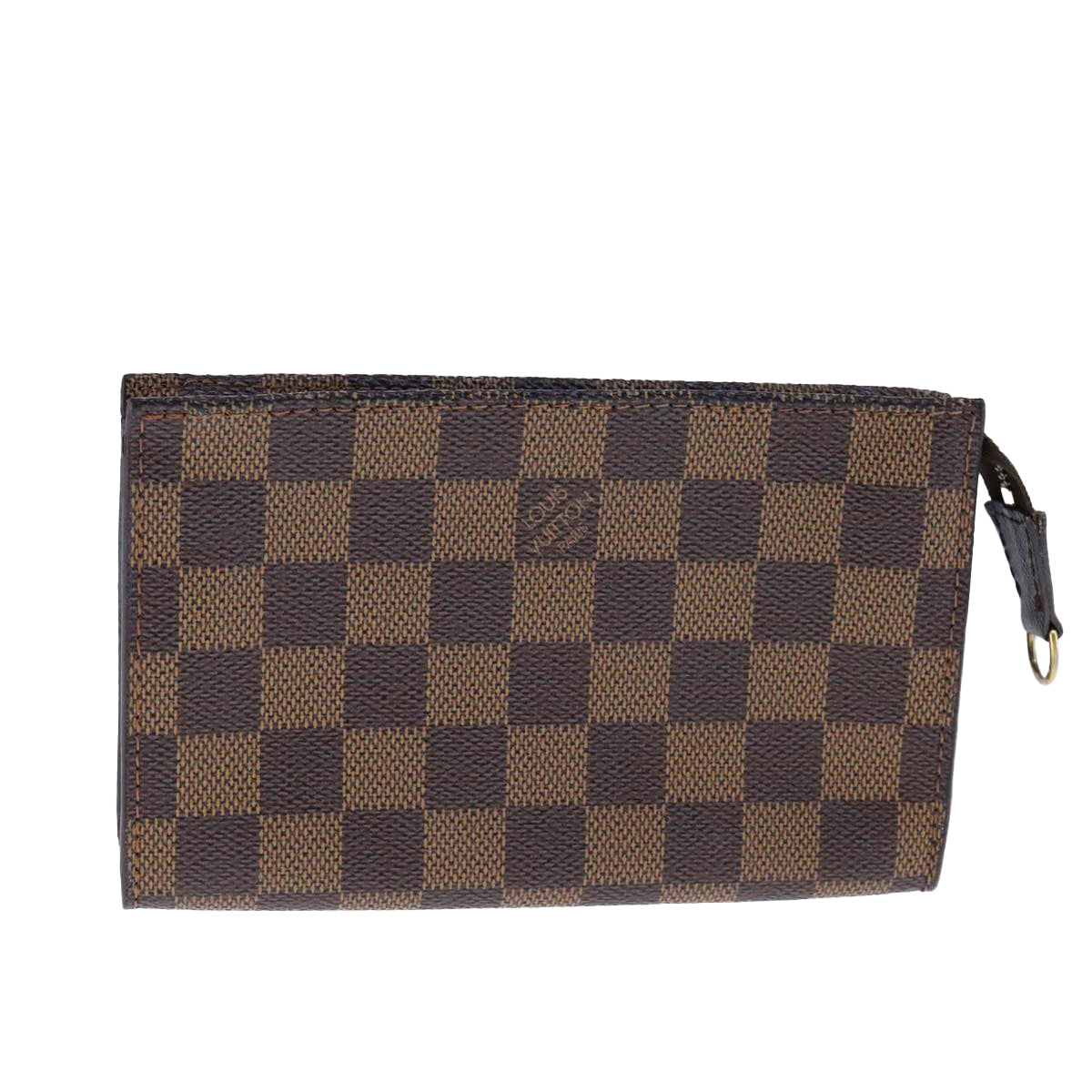 LOUIS VUITTON Damier Ebene Marais Pouch LV 107923
