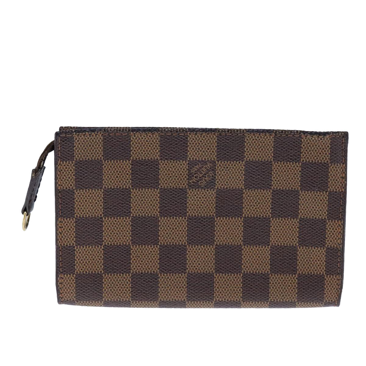LOUIS VUITTON Damier Ebene Marais Pouch LV 107923