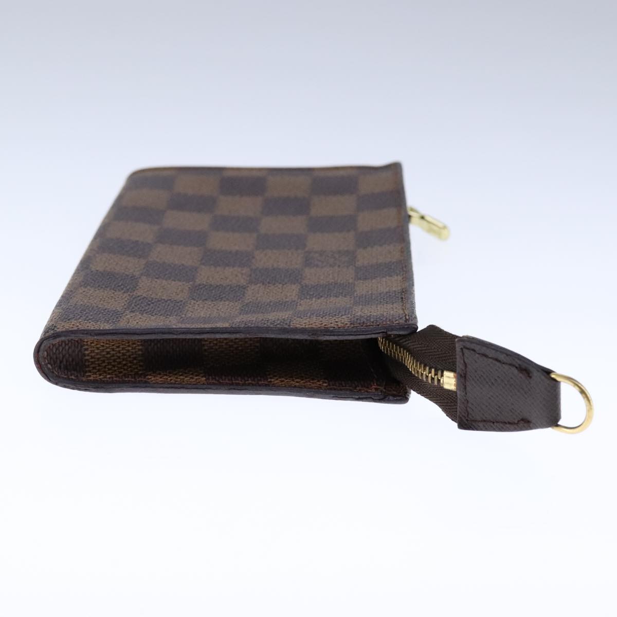 LOUIS VUITTON Damier Ebene Marais Pouch LV 107923