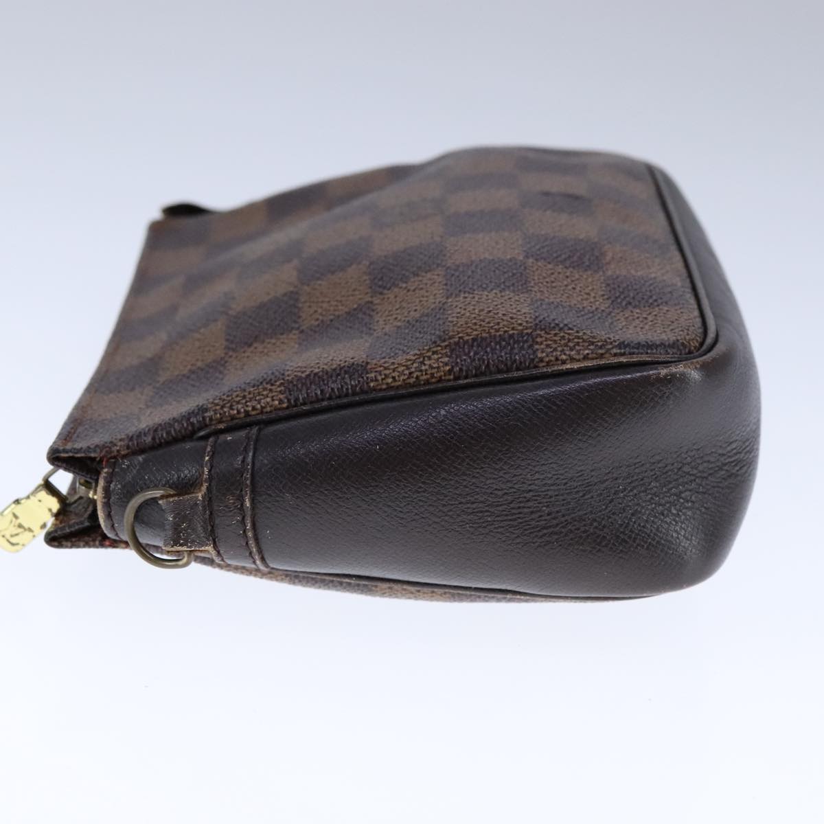 LOUIS VUITTON Damier Ebene Trousse Makeup Pouch N51982 LV 107926