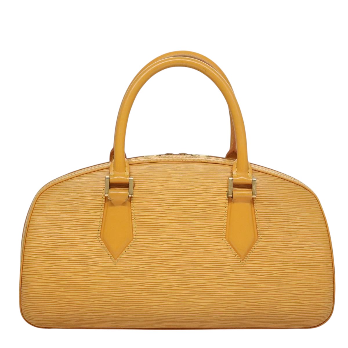 LOUIS VUITTON Epi jasmine Hand Bag Tassili Yellow M52089 LV 107927
