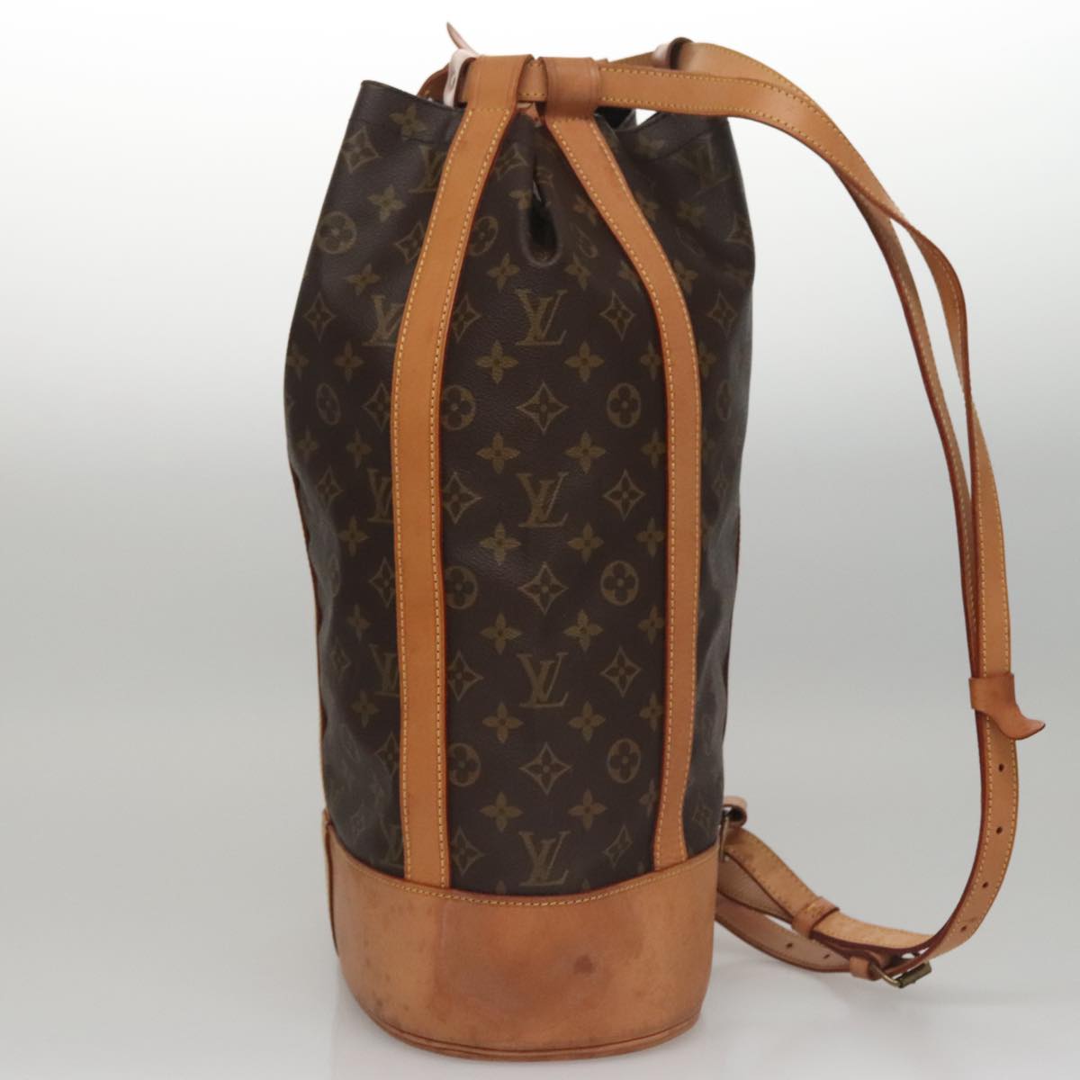 LOUIS VUITTON Monogram Randonnee GM Shoulder Bag M42244 LV 107935