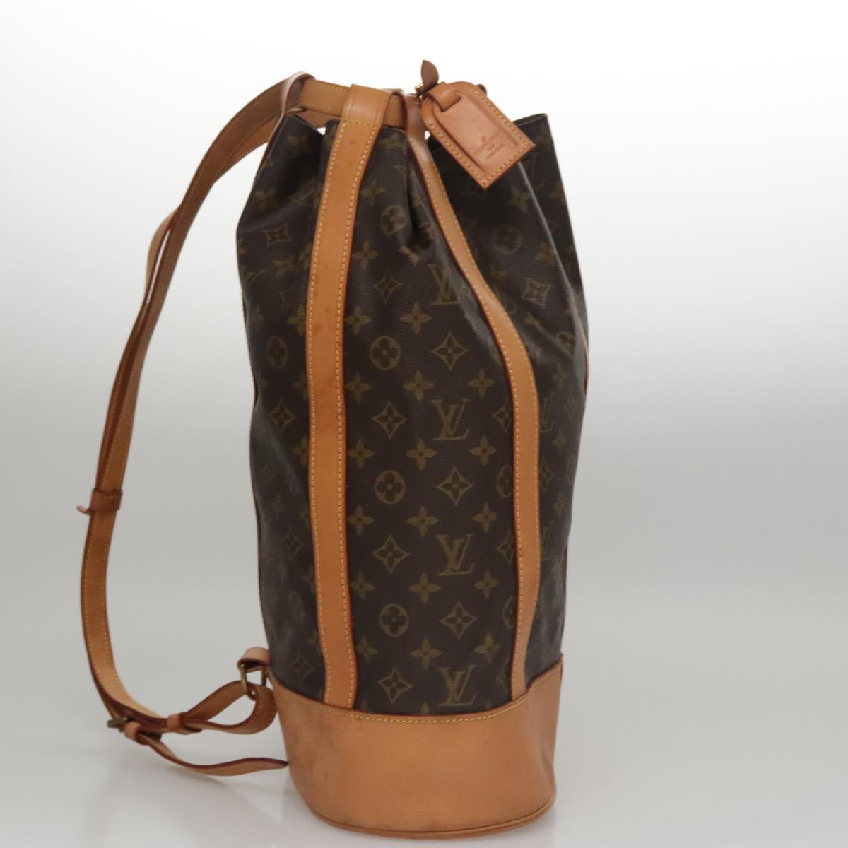 LOUIS VUITTON Monogram Randonnee GM Shoulder Bag M42244 LV 107935