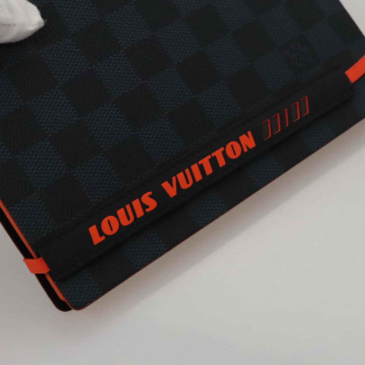LOUIS VUITTON Damier Cobalt Cahier Gustave MM Note Cover LV 107943