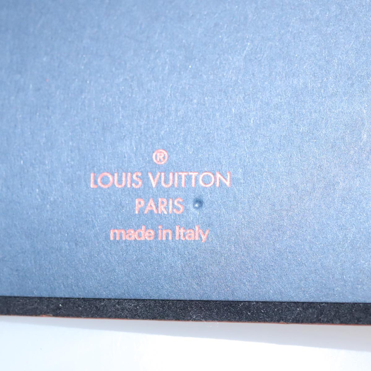 LOUIS VUITTON Damier Cobalt Cahier Gustave MM Note Cover LV 107943