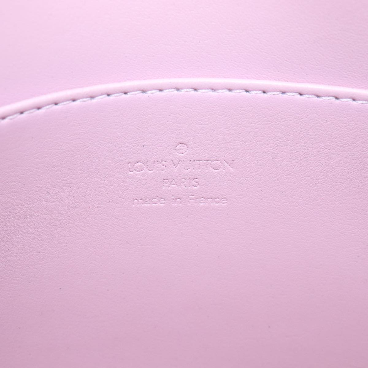 LOUIS VUITTON Vernis Marley Backpack Marshmallow Pink M91039 LV 107949