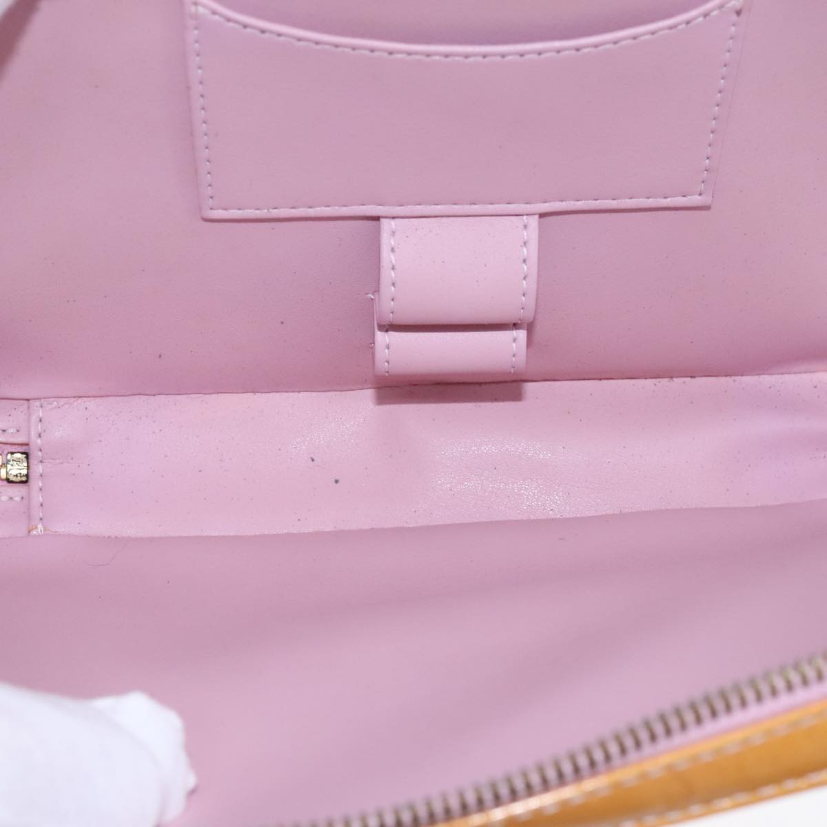 LOUIS VUITTON Vernis Marley Backpack Marshmallow Pink M91039 LV 107949