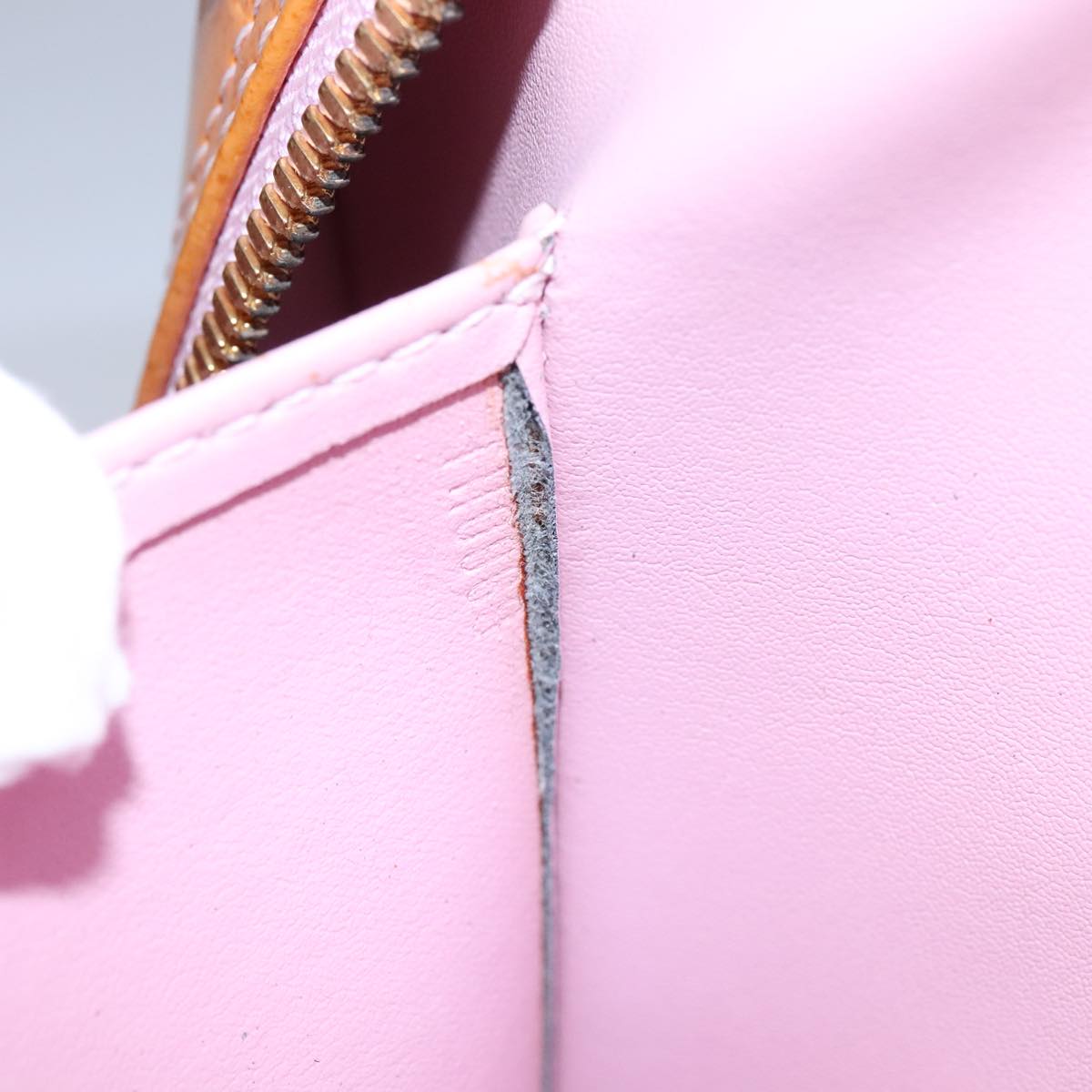 LOUIS VUITTON Vernis Marley Backpack Marshmallow Pink M91039 LV 107949