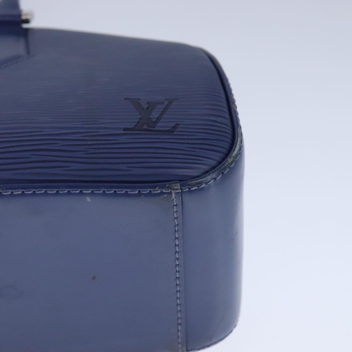 LOUIS VUITTON Epi jasmine Hand Bag Myrtille M5278G LV 107954