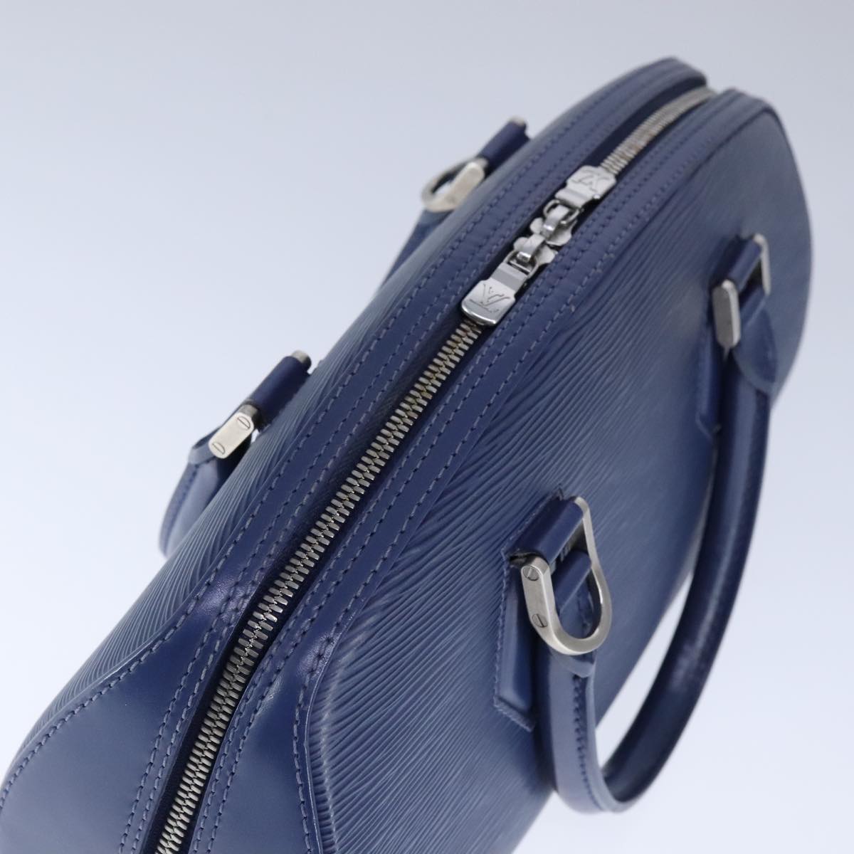 LOUIS VUITTON Epi jasmine Hand Bag Myrtille M5278G LV 107954