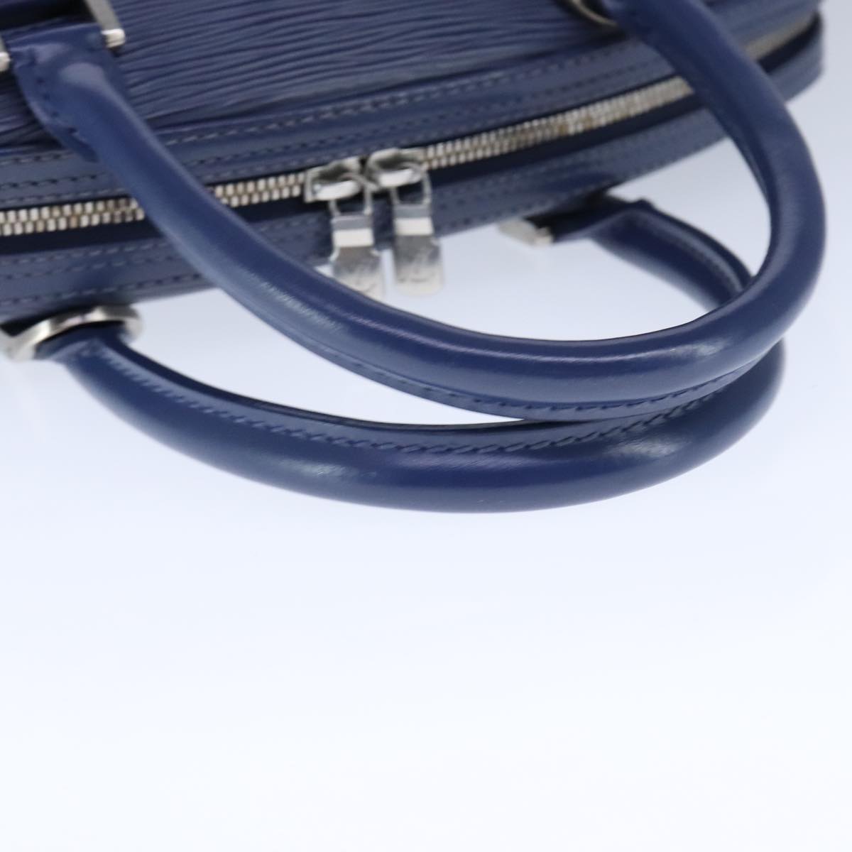 LOUIS VUITTON Epi jasmine Hand Bag Myrtille M5278G LV 107954