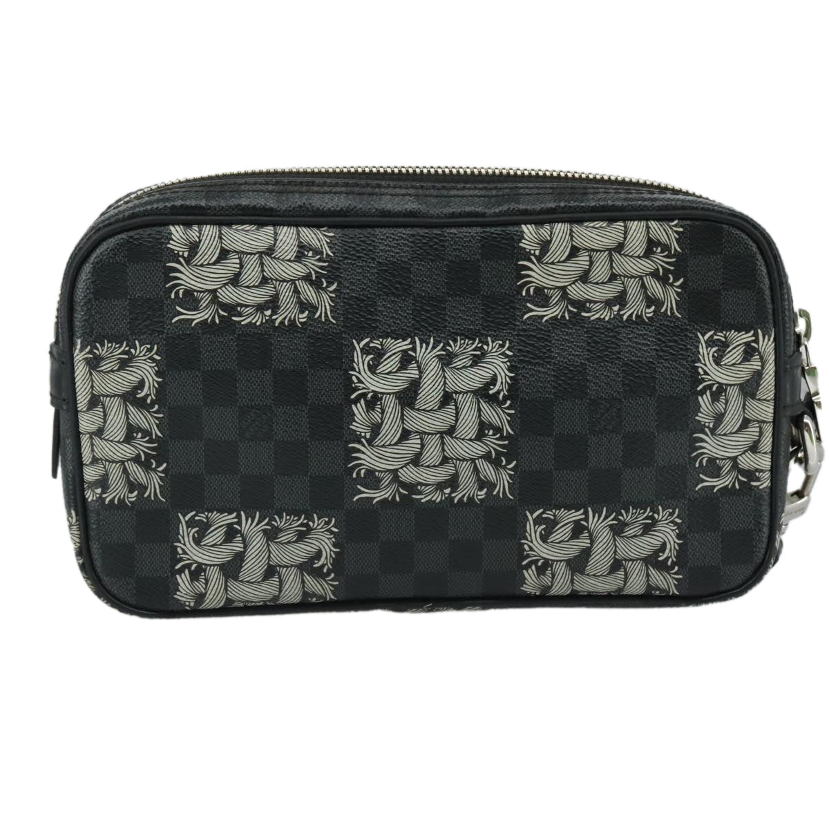 LOUIS VUITTON Graphite Christopher Nemeth Pochette Volga Bag N61228 107956