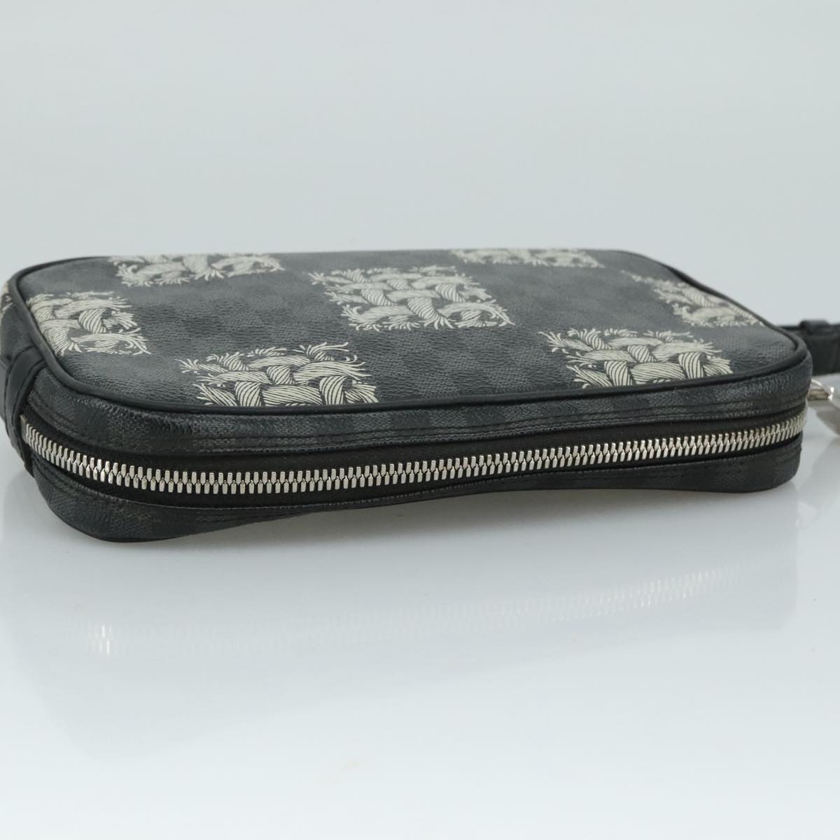 LOUIS VUITTON Graphite Christopher Nemeth Pochette Volga Bag N61228 107956